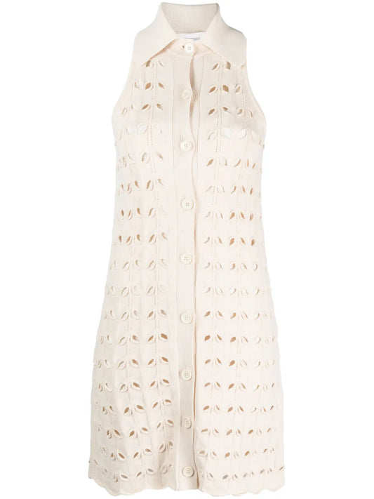 Rivolo Crochet Short Dress