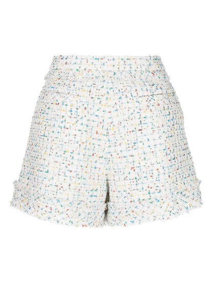 Tweed Mini Shorts