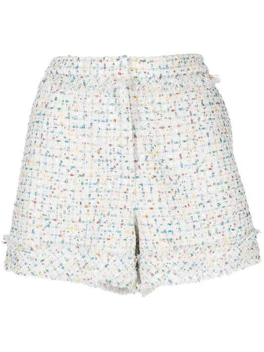 Tweed Mini Shorts