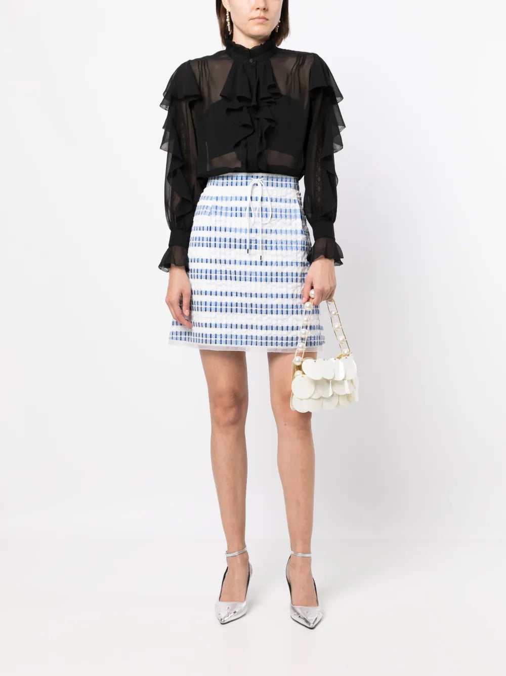 See-Through Silk Shirt