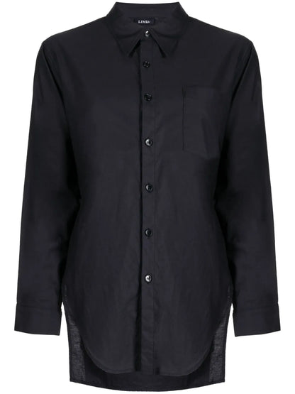 Long-Sleeve Cotton Shirt