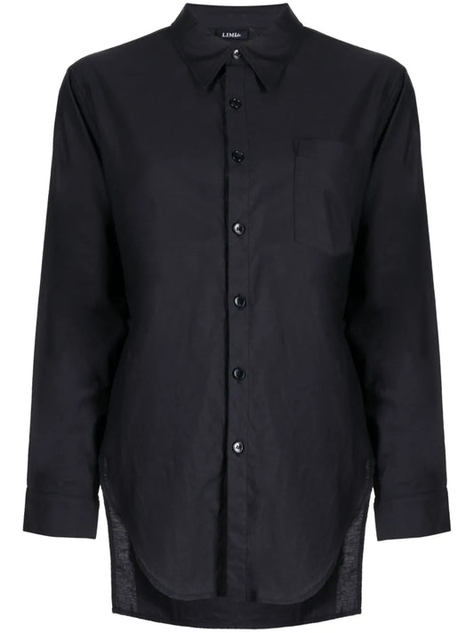 Long-Sleeve Cotton Shirt