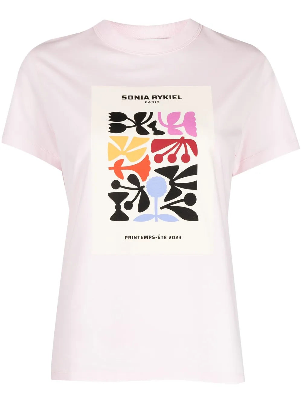 Logo Art-Print Cotton T-Shirt