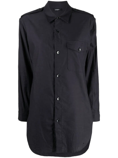Long-Sleeve Cotton Shirt
