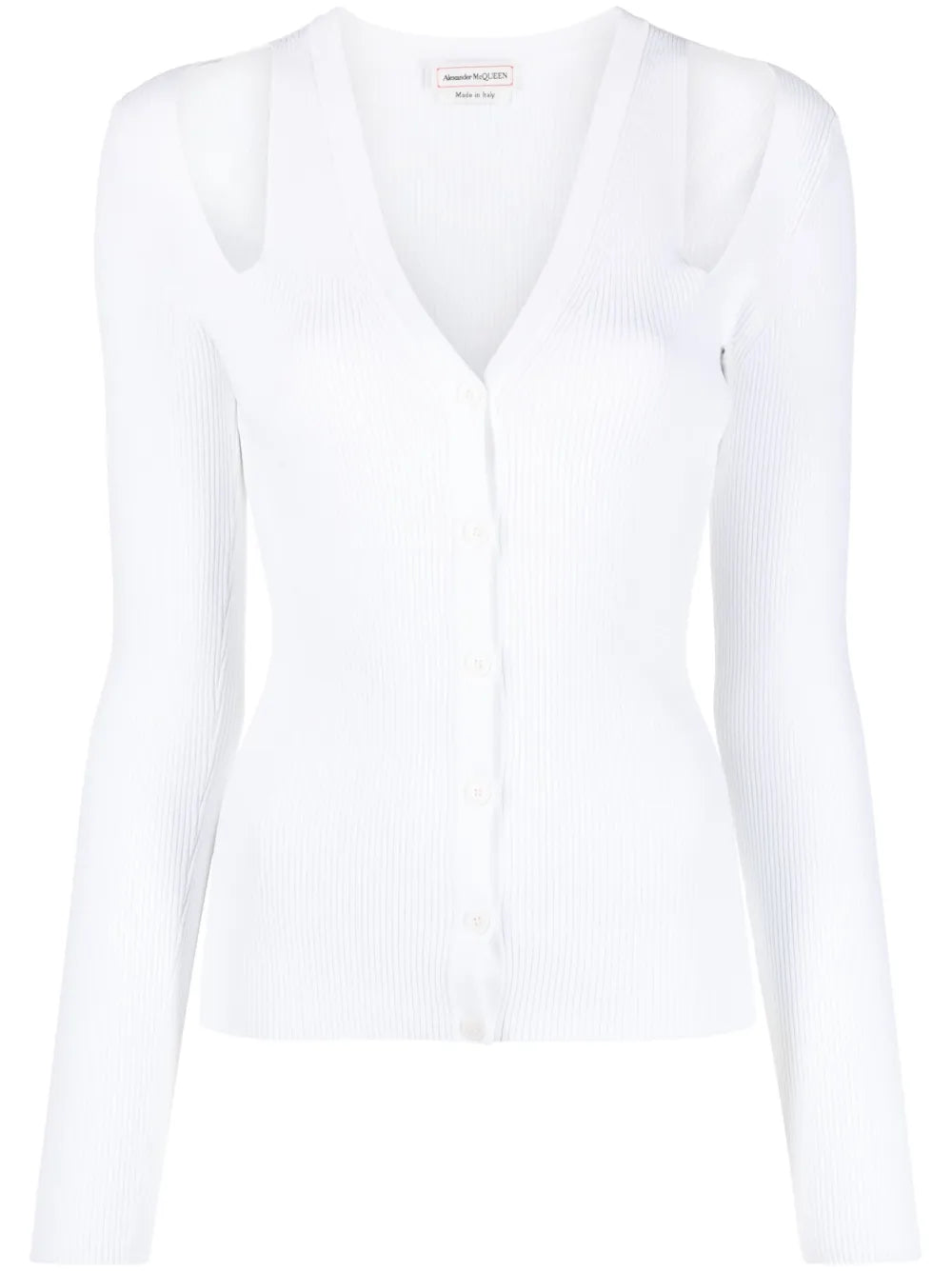 Cut-Out Cardigan