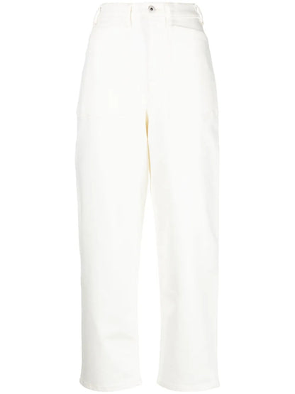 High-Rise Straight-Leg Jeans