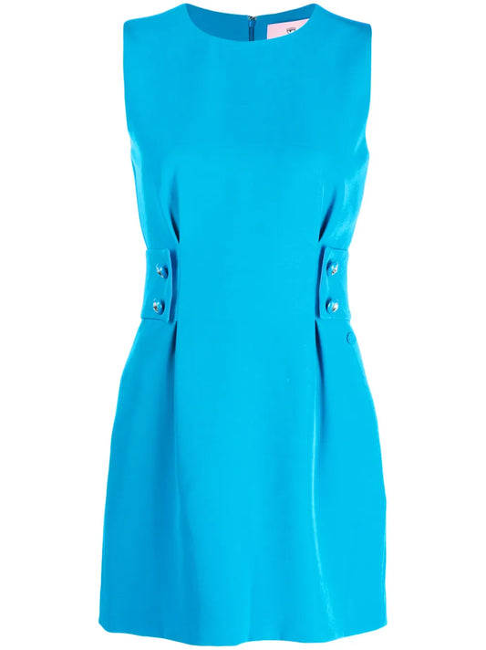 Belted-Waist Dress