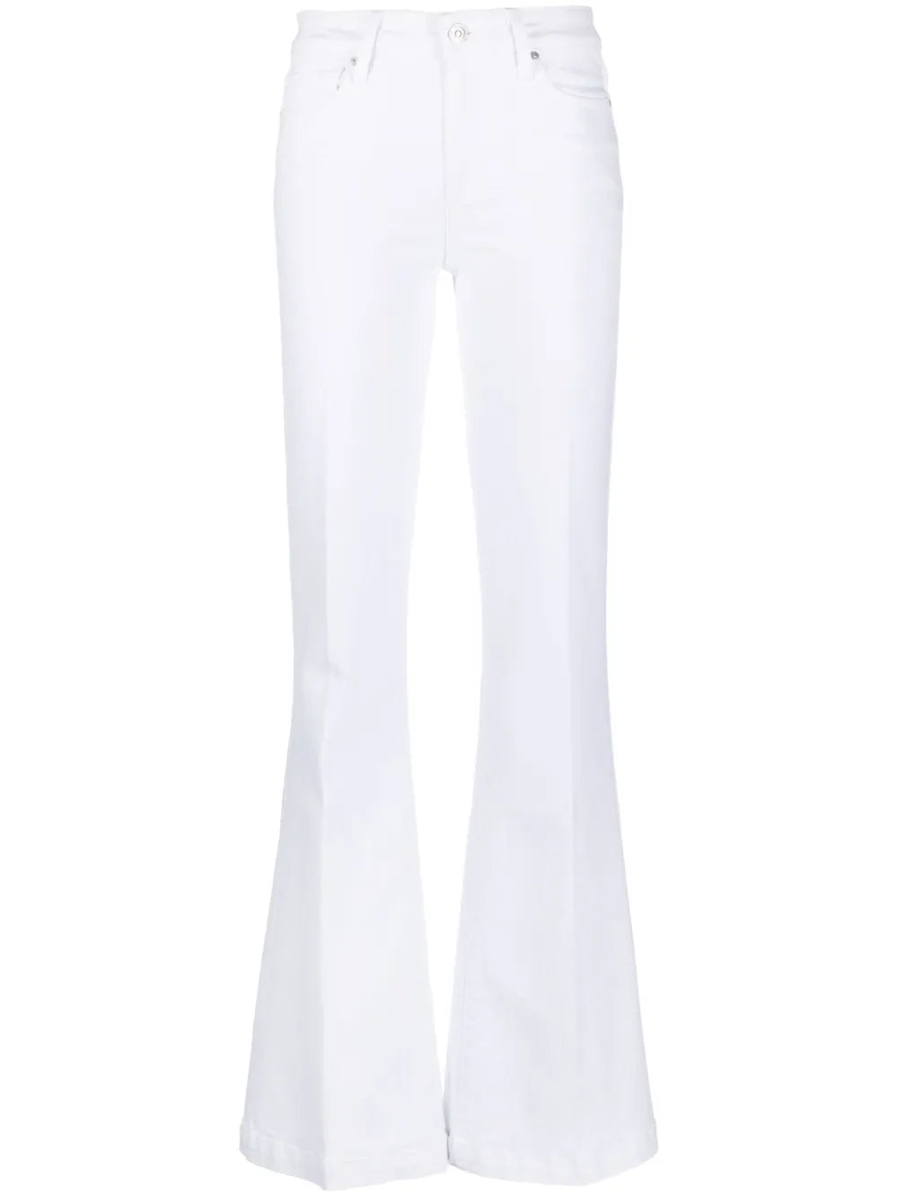 Mid-Rise Flared Jeans
