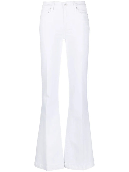 Mid-Rise Flared Jeans