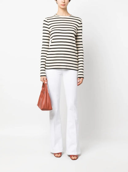 Mid-Rise Flared Jeans