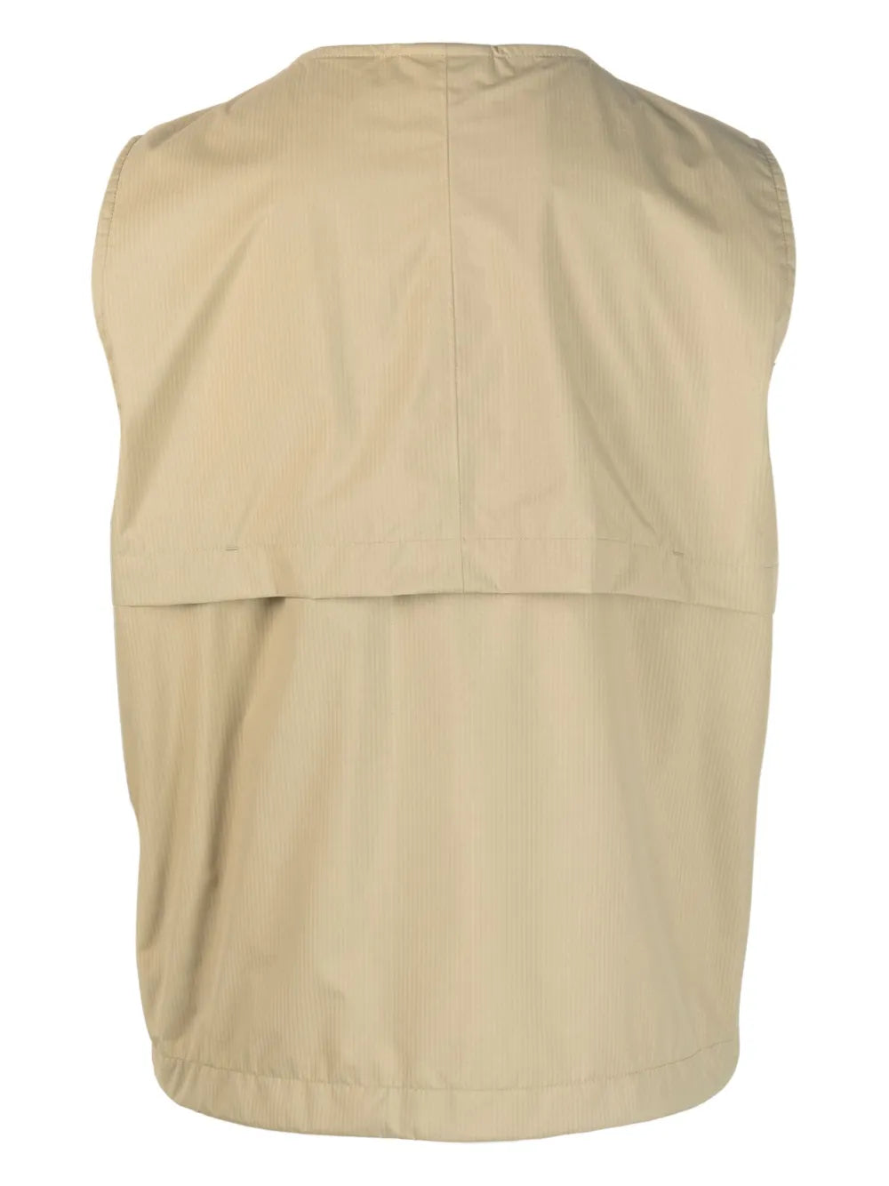 V-Neck Zip-Up Gilet