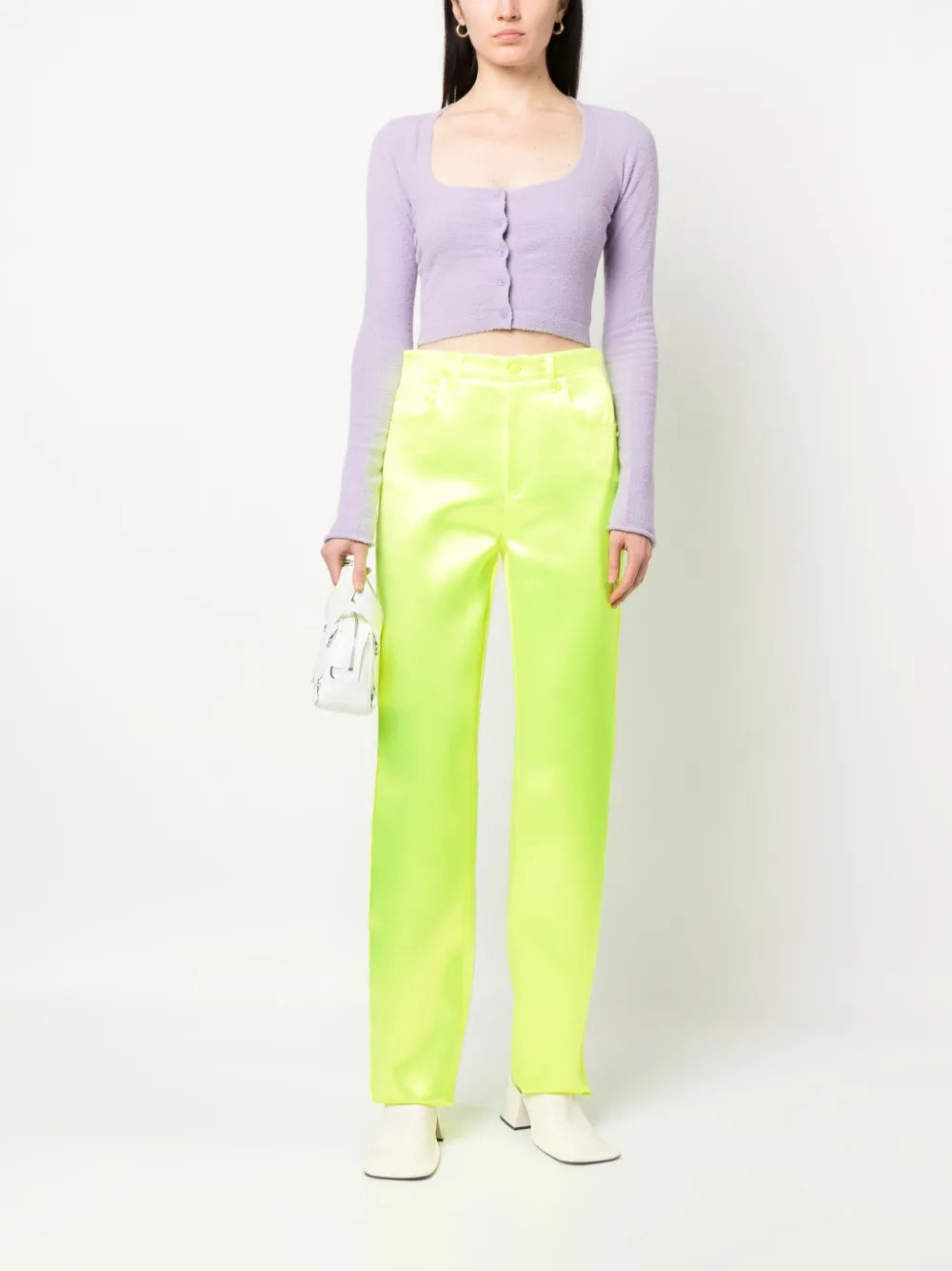 Technical Duchess Satin Trousers