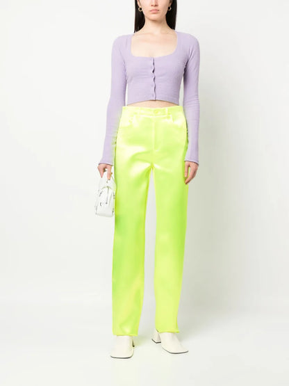 Technical Duchess Satin Trousers