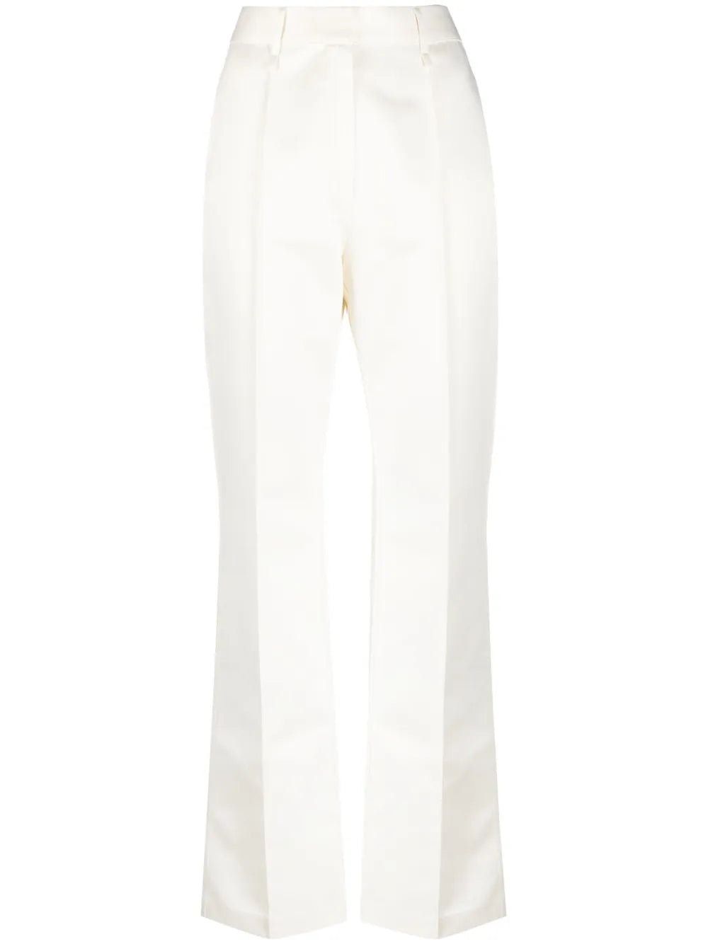 Recycled Polyester High-Waisted Trousers
