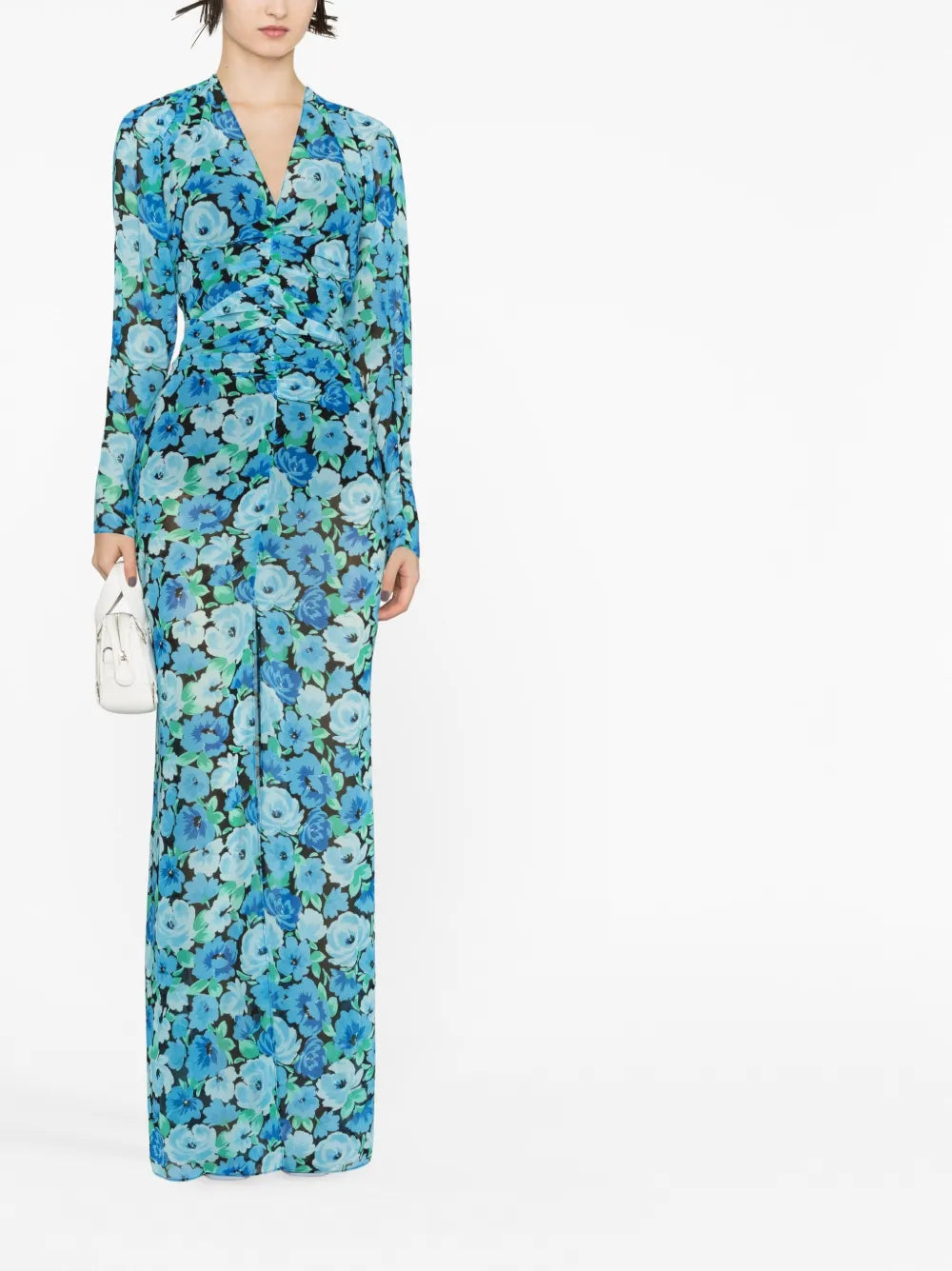 Floral-Print Maxi Dress