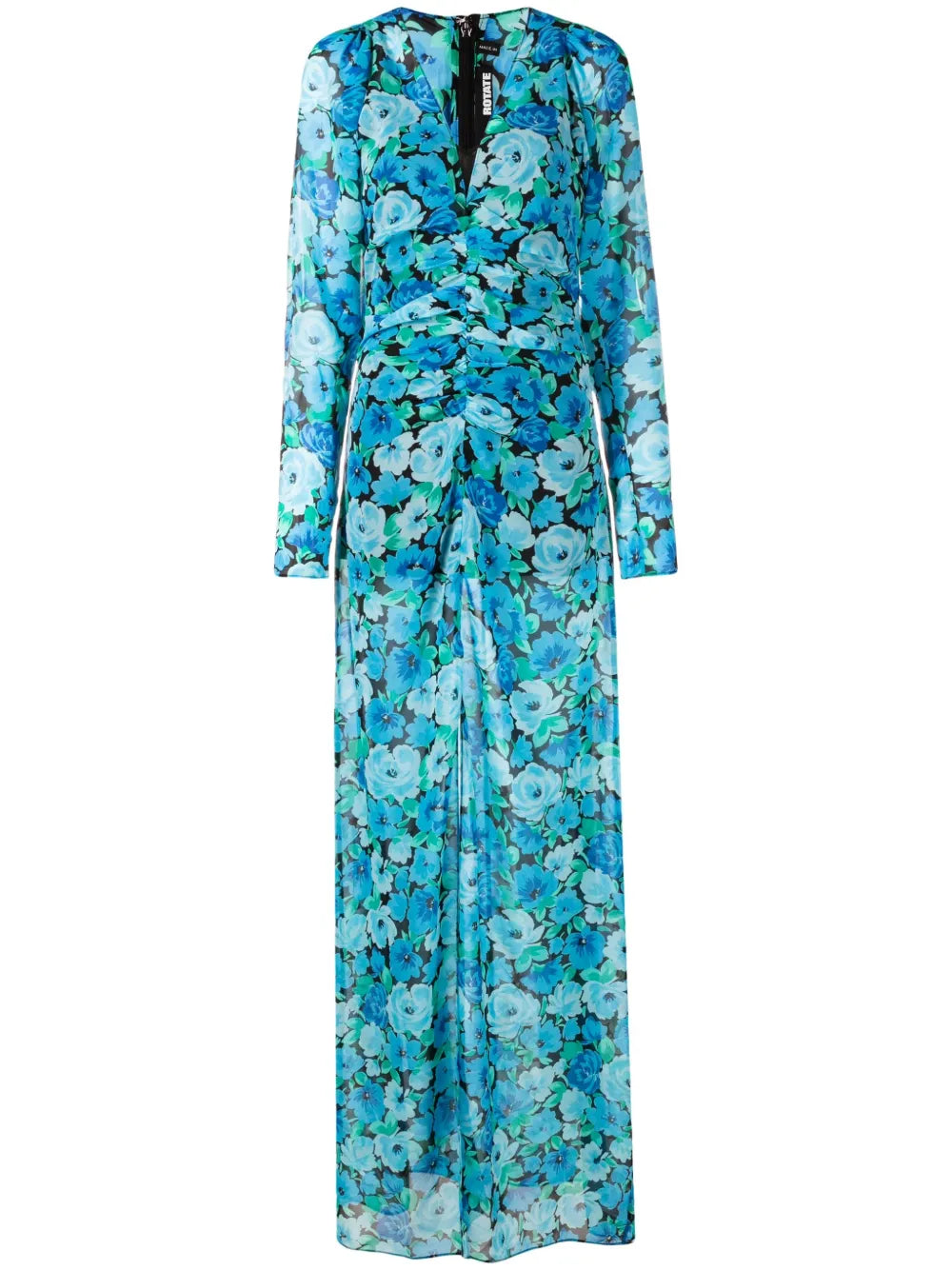 Floral-Print Maxi Dress