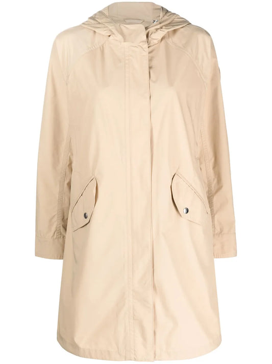 Hooded Mid-Length Coat