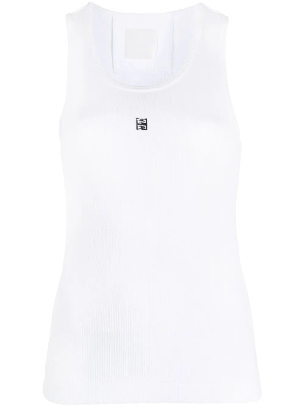 4G-Logo Plaque Sleeveless Top