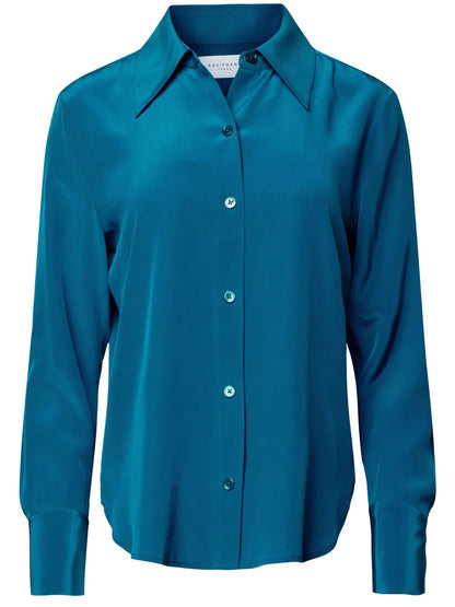 Leona Fitted Silk Shirt
