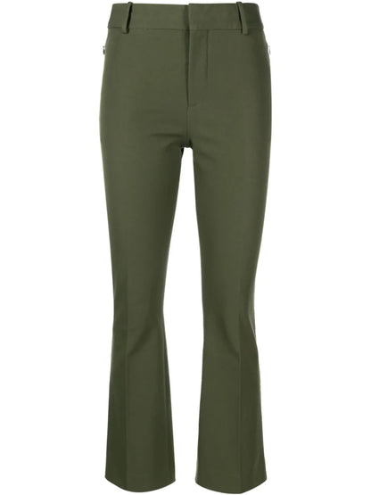 Skinny-Cut Cropped Trousers