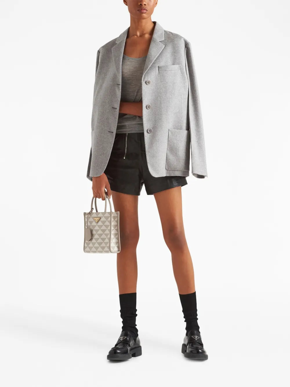 Single-Breasted Cashmere Blazer