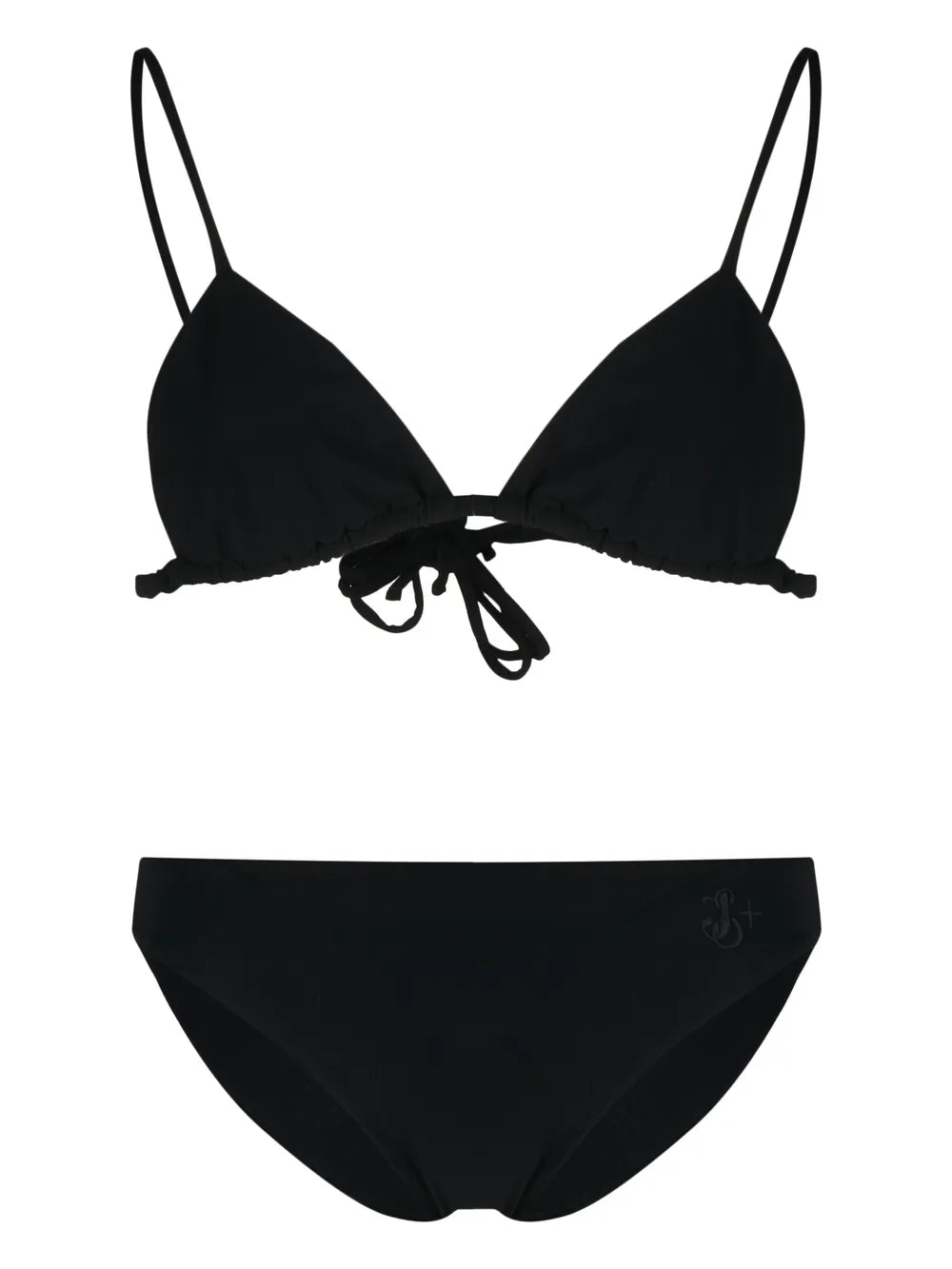 Embroidered Logo Bikini Set