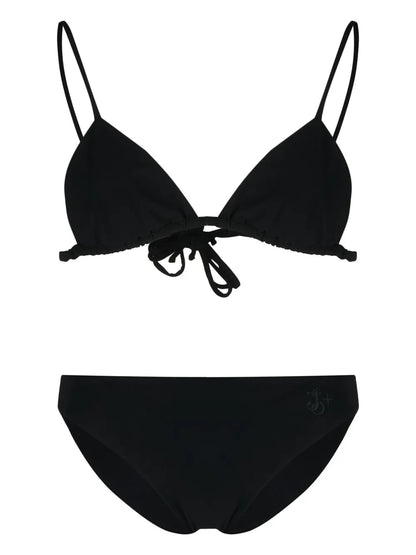 Embroidered Logo Bikini Set