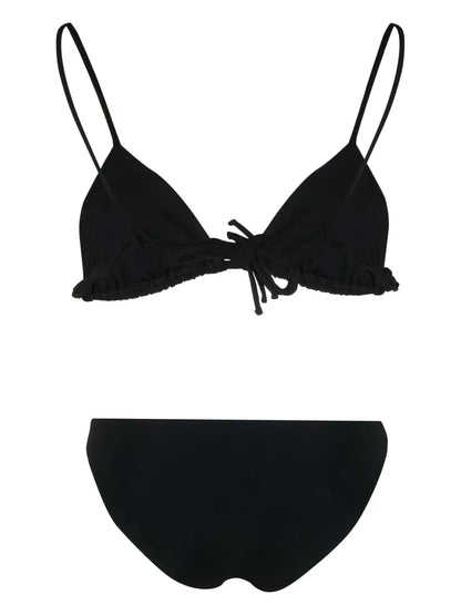 Embroidered Logo Bikini Set