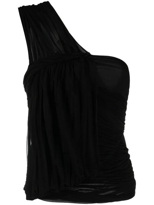 Edfu Ruched Draped Top