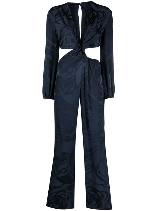 Joely Jacquard Jumpsuit