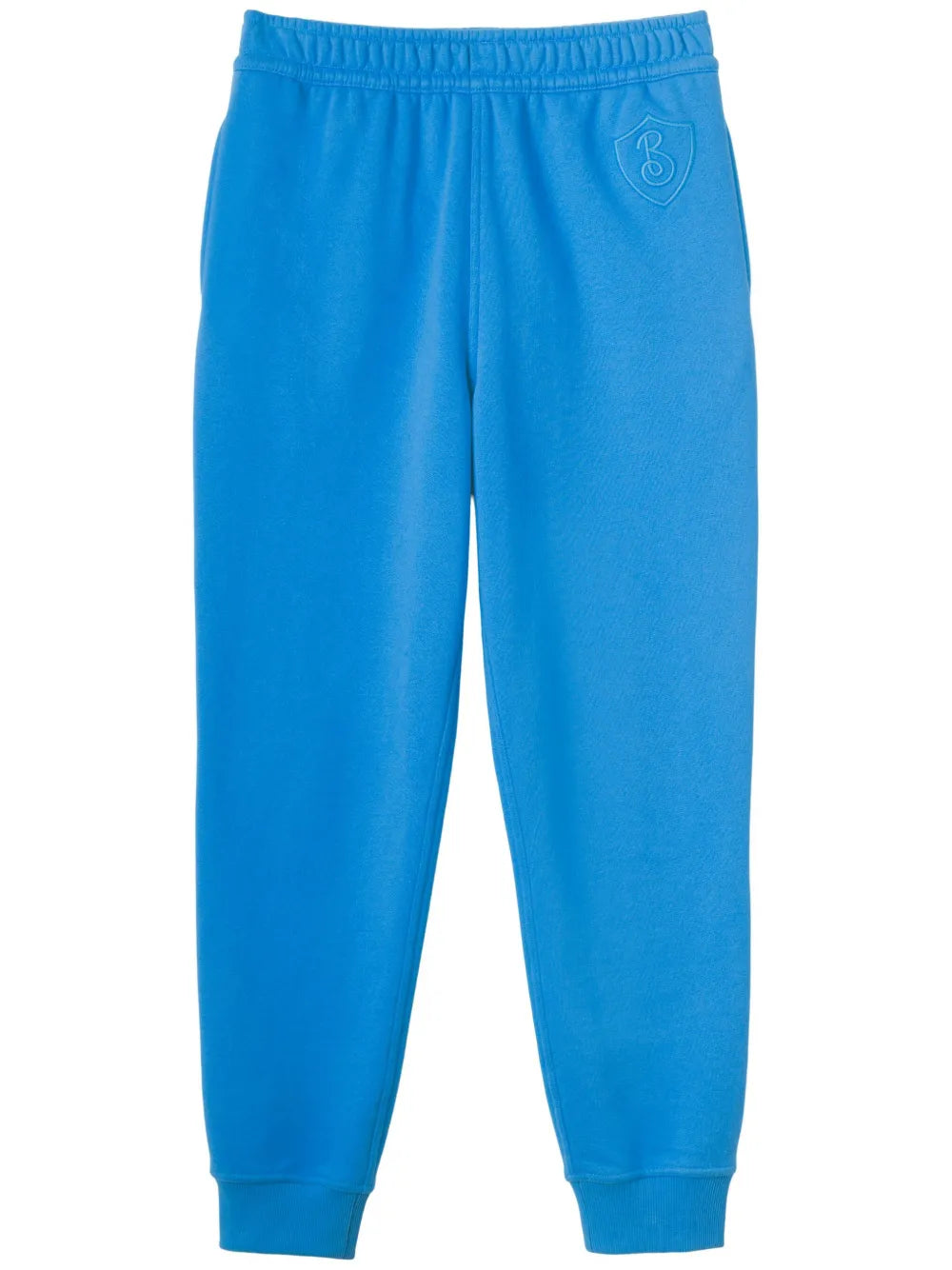 Embroidered-Letter Motif Cotton Track Pants