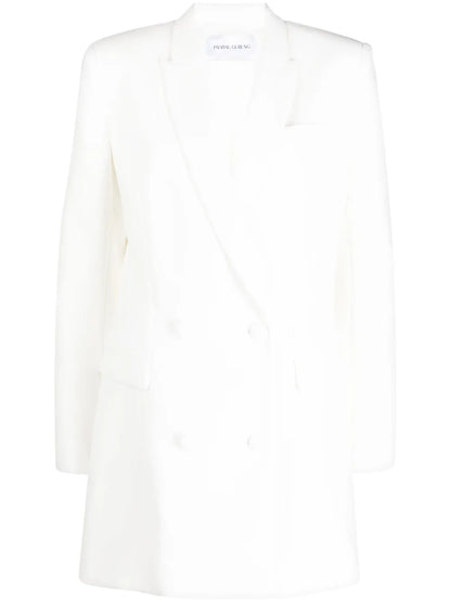Double-Breasted Fitted Blazer