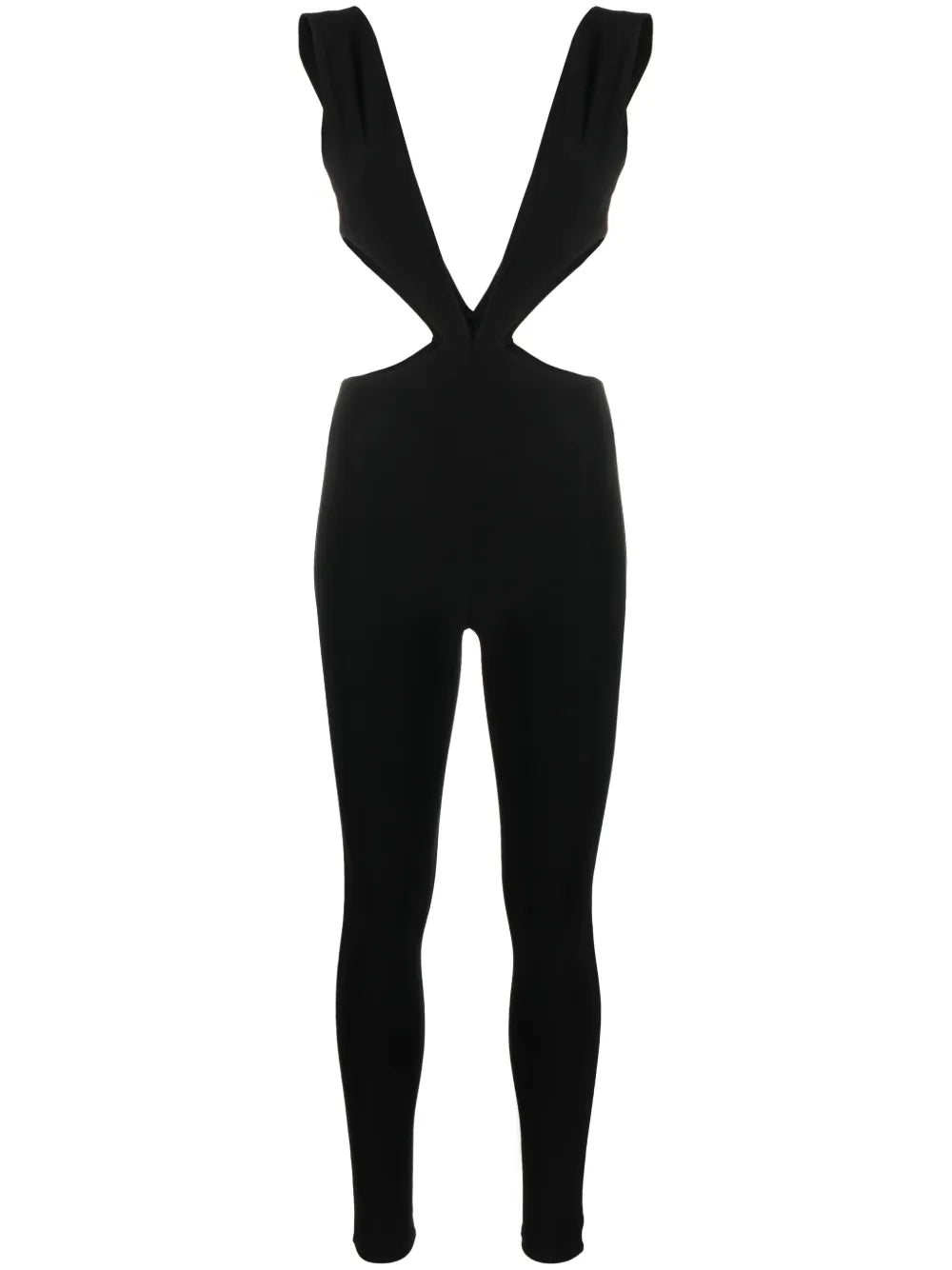 V-Neck Cut-Out Jumpsuit
