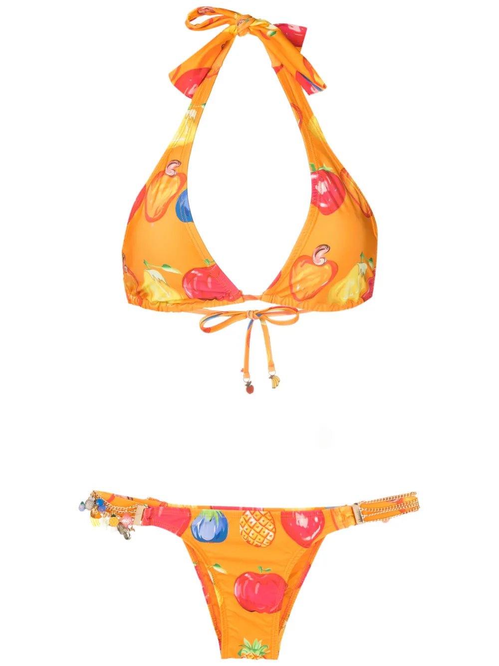 Fruit-Print Two-Piece Set