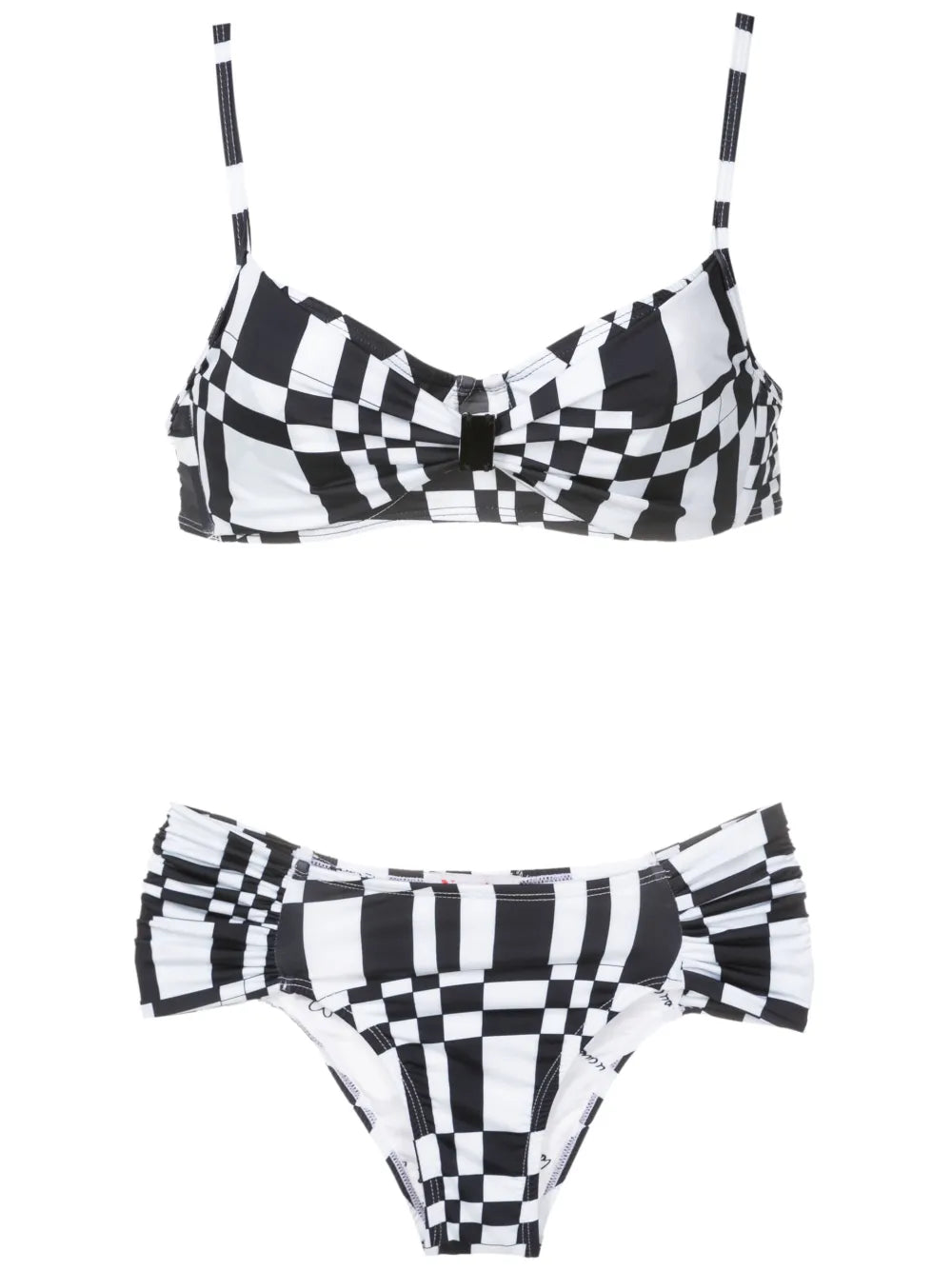 Geometric-Print Two-Piece Set
