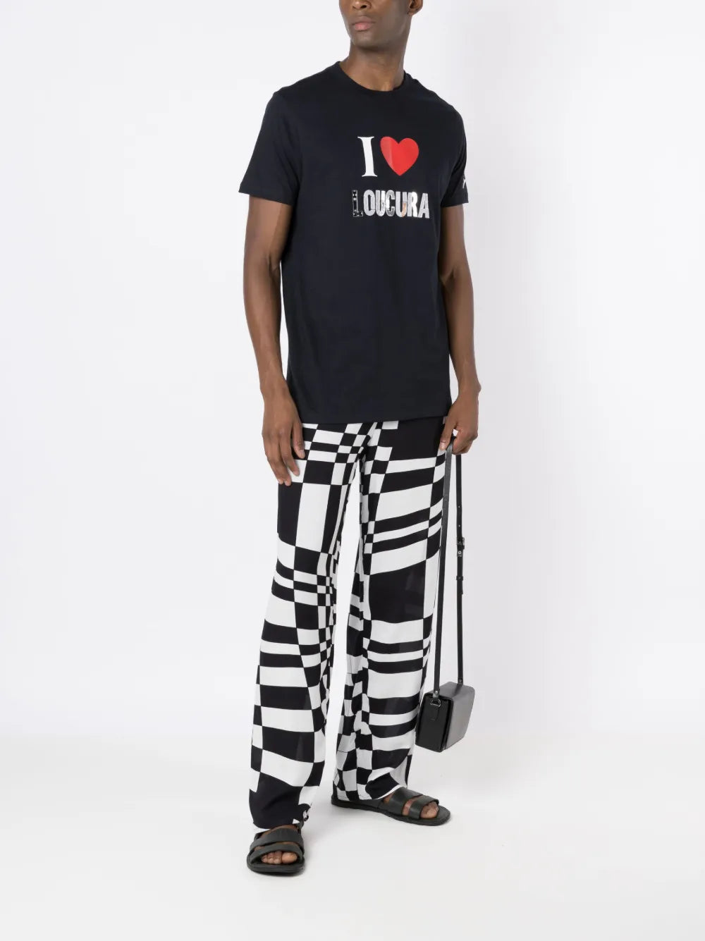 Slogan-Print Cotton T-Shirt