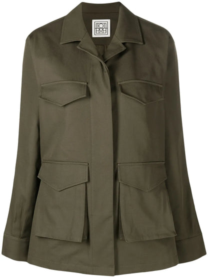 Cargo-Style Cotton Jacket