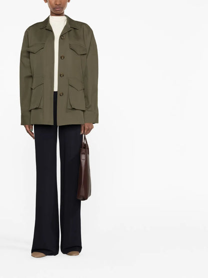 Cargo-Style Cotton Jacket