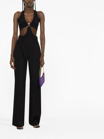 Le Pantalon Sauge Flared Trousers