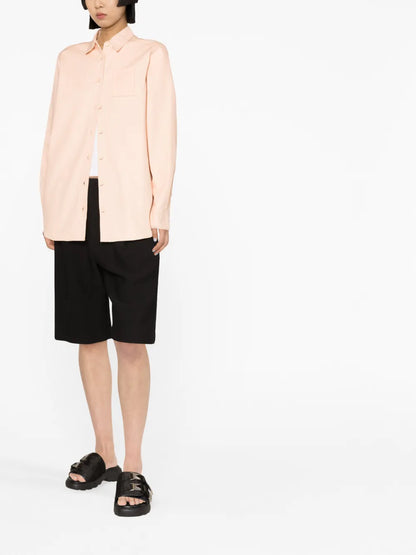 Logo-Patch Long-Sleeve Shirt