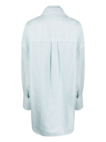 Long-Sleeve Classic-Collar Shirt