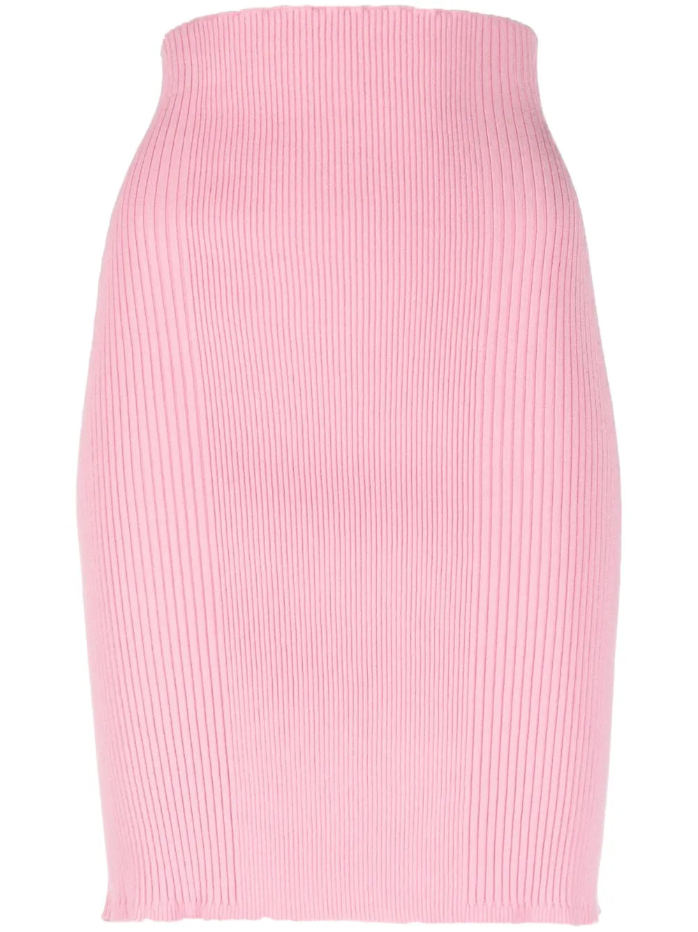 Ribbed-Knit Mini Skirt