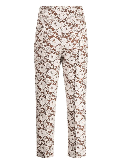 Nancy Floral-Lace Trousers