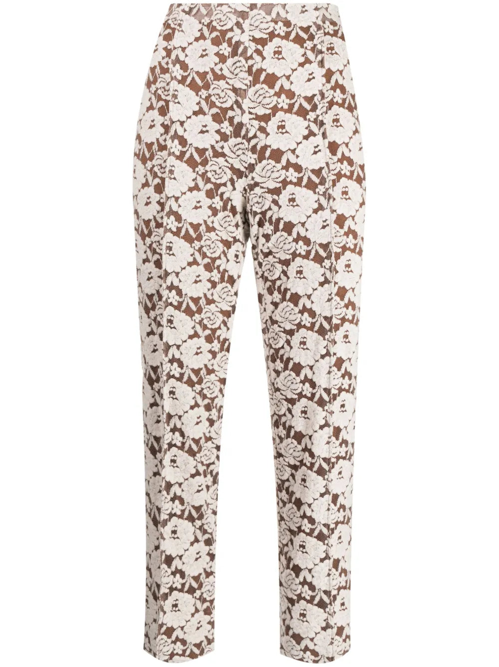 Nancy Floral-Lace Trousers