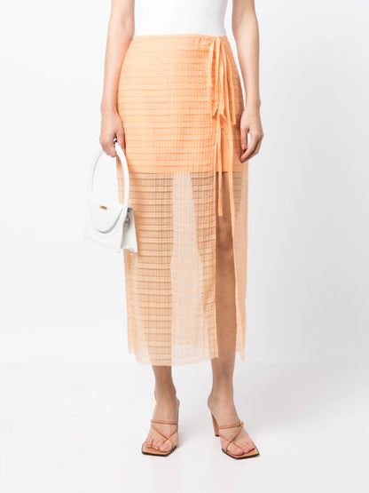 Reya Layered Midi Skirt