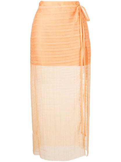 Reya Layered Midi Skirt