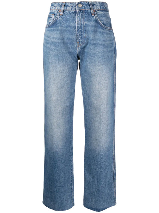 Val 90S Mid-Rise Straight Jeans