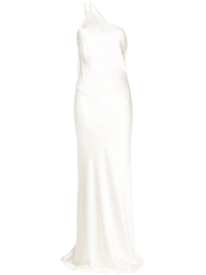 Single-Shoulder Maxi Dress