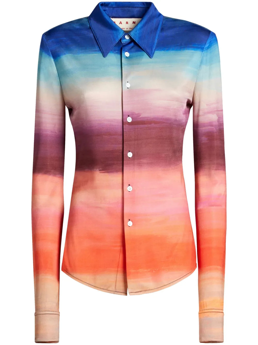 Tie-Dye Long-Sleeve Shirt