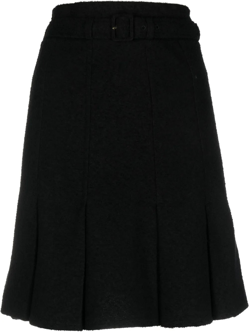 Belted A-Line Skirt